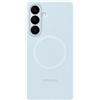 Samsung Silicone Magnet Case cover magnetica in silicone con tecnologia Magnetic Power Profile Galaxy S26+, Light Blue