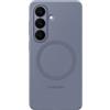 Samsung Silicone Magnet Case cover magnetica colorata in silicone con tecnologia Magnetic Power Profile Galaxy S26, Blue Violet