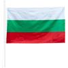 KliKil Bandiera Bulgara 90x150 cm - Tessuto da esterno resistente alle intemperie 150x90 cm con 2 occhielli metallici. Bulgaria Flag giardino decorazioni
