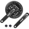 MEGHNA 3 x 6/7/8 marce, set per ruota dentata, 42 - 34 - 24 denti, 170 mm MTB (MA-AT45)