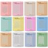 Ehuihuan Set di 48 Fogli di Budget Planner Accessori, Organizer per Soldi Budget, Fogli Budget Spese A6, 6 Fori A6 Budget Sheet, Risparmia Il Denaro Challenge, Agenda Budget per Ufficio Casa e Scuola