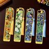 Vesavifaka 4 Pezzi Segnalibri in Metallo con Nappa, Motivo Van Gogh Monet Segnalibri Personalizzati, Segnalibri Dolci per Donne, Accessorio Lettura Regalo per Amanti dei Libri