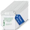 VIOKS Set Di 12 Sacchetti Di Ricambio Per Aspirapolvere Vorwerk Folletto 135, VK 136, VK 135 SC E Miro Service - Microfibra, Chiusura A Scatto, Filtrazione Multistrato