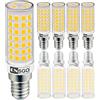 CNSGO Lampadine LED Mais E14 Bianca Calda 3000K, Non Dimmerabile, 6W Equivalente a Alogena 50W, 640 Lumen, Lampadina Risparmio Energetico AC 230V Senza sfarfallio, Angolo Del Fascio 360°, Pezzi 4