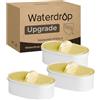 Waterdrop [Originale] Waterdrop Cartucce Filtro Acqua WD-PF01A-P, Filtri Di Ricambio per Tutti I Waterdrop Jugs e Dispenser, Certificato NSF 53&42&372, Riduce Cloro, Cadmio, Rame, Mercurio