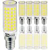 CNSGO Lampadine LED Mais E14 Bianco Freddo 6000K, Non Dimmerabile, 6W Equivalente a Alogena 55W, 700 Lumen, Lampadina Risparmio Energetico AC 230V Senza sfarfallio, Angolo Del Fascio 360°, Pezzi 4
