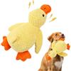HSYWSH Quack-Quack Duck giocattolo per cani HSYWASH-Giocattolo per Cani con Suono Ciarlatano Anatra Gialla Giochi per Can/i Giocattol/o da Masticare Calmante per Can/i giocatto antistress per cani (Giallo)