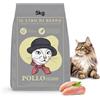 Gatto con Personalità Il Cibo Di Beppo - Cibo Secco Per Gatti Sterilizzati - Crocchette Senza Cereali Di Alta Qualità: Grain Free E Senza Glutine - Alimento Completo - 5Kg (Pollo con Tonno e Salmone)
