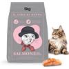 Gatto con Personalità Il Cibo Di Beppo - Cibo Secco Per Gatti Sterilizzati - Crocchette Senza Cereali Di Alta Qualità: Grain Free E Senza Glutine - Alimento Completo - 5Kg (Salmone con Pesce Bianco)