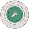Bitossi Home - Piatto da dessert Pangea - Verde - Porcellana - Designer Pangea