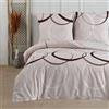 Buymax® Copripiumino Matrimoniale 200x220 100% Cotone 3 Pezzi Copripiumino - Set Biancheria da Letto 200 x 220 cm con 2 Federe 80x80 cm, Copripiumino Renforcé ÖKO-TEX con Cerniera