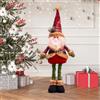 ACTOYS Elfo Natale 2025, 21 in, Grande Elfo Natalizia Allungabile, Babbo Natale, Renna Natalizia, Pupazzo di Neve Elfi Retrattile, per Decorazioni Natalizie, Casa, Negozio, Ristorante (D1)