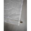 mauro Coppia Tendine per Finestra e Porta a Vetro Larghezza 60-90 cm-Tende su Misura-art.tebe (G - bianco 60x240 cm)