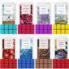 SCENTORINI Cubi Profumati di Cera di Soia, 8 x 70,9 g, per Brucia Profumi Accessori per Profumo da Interno,per Decorazione Casalinga Regalo (8 Fragranze)