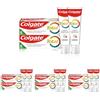 Colgate Dentifricio Total Original 2 x 75 ml - Pulizia dei denti per una bocca sana e 12 ore di protezione proattiva* - pulisce denti, gengive, guance e lingua (Confezione da 4)