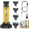 KEMEI 90-5 Trimmer senza fili per capelli e barba Zero Gap Trimmer per | Motore da 7500 giri/min; doppia opzione di ricarica flessibile; design magnetico e facile da pulire; batteria da 2000 mAh