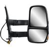 LONGLING Specchietto retrovisore destro elettrico e termico a braccio lungo con indicatore di direzione per camion IVECO Daily IV V 2006-2013
