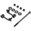 TOPINCN Sollevatore del Serbatoio del Gas, Riser del Serbatoio di Alta qualità, Kit di Sollevamento del Serbatoio del Gas Facile da installare, Resistente per Moto Custom 883/72/48 Nero