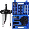 Faankiton 21 in 1 Estrattore Universale per Cuscinetti, Estrattore Universale Estrattore per Cuscinetti, Set di Separatori e estrattori, Set di Estrattori Universali per Cuscinetti Interni (Blu)