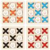 Ainiv Confezione da 12 Giochi in Legno del Tic-Tac-Toe | Gioco del Tic-Tac-Toe, Gioco da Tavolo XO Chess, Giochi da Tavolo Classici, per Bomboniere per Feste di Compleanno