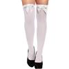 HENBRANDT Partychimp 55-u09556 - sopra Il Ginocchio Calze con Arco, Bianco