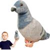 CDLIZW Peluche a forma di piccione, Animale Picciones di Peluche, Simulazione Animale Piccione Peluches, Peluches Uccello, Adatto per Ragazzi e Ragazze Compleanno (20 cm)