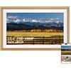 Apveelveer 94% sRGB Frameo Cornice Digitale Foto 15.6 Pollici Legno di Quercia WiFi, Memoria da 32 GB, Touchscreen IPS FHD 1920 * 1080, Condividi Foto Video Tramite l'app Frameo, Regalo da Donna Uomo