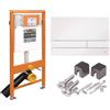 WERIT 103-000000006 JOMOTech Telaio WC H=1120 + Supporto 103-000000006