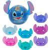 Disney Stitch Mini Figure Collezionabili 5 cm in Capsula, Personaggi a Sorpresa di Stitch o Angel, Idea Regalo per Bambini e Fan di Lilo & Stitch, Età 3+
