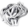 MITSOKU Charm Elefante di Linea Argento 925 Perline Pendenti per Bracciali e Collane Gioielli Regali per Donne