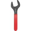 QUARKZMAN Chiavi Inglesi 40mm Metrica, Chiave Aperta Singola Angolo di Sfalsamento 15 Gradi, Piccola Chiave Inglese a Forchetta a Forma di U Gambo Rosso per Riparazione Auto, Mobili