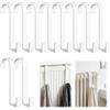 VUTYNKO 9 ganci per scaldasalviette, ganci in metallo da appendere per radiatori, gancio a S multifunzionale, scaldasalviette, per bagno, cucina, bedroom