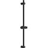 Auralum Saliscendi Doccia Acciaio Inox 90 cm, Asta Doccia con Supporto Soffione Regolabile, Colonna Doccia Senza Miscelatore Adattarsi ai Fori Esistenti, Asta Doccia Saliscendi Nero