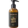 Barbers Garage® Shaving Gel 500ml da Barba Trasparente - Formato Convenienza XL Professionale - Rasatura di Precisione e Rifinitura Contorni - Formula Idratante con Aloe Vera - 100% Made in Italy