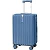 MGOB Valigia Bagaglio a Mano PC（Policarbonato） Trolley Rigida Valigie Cabina Ultra Leggero 4 Ruote Girevoli Doppie e TSA Lucchetto 58x39x24cm