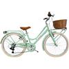 Dolce Vita By Canellini Bici da bambini ragazza Vintage retrò Dolce Vita Roma 24 con cambio 6 velocità (Verde Chiaro)