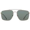 NAUTICA Men's Sunglasses N106SP - Matte Gold with Solid Green Lens