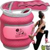 Nordic Lifting Pesi per caviglie/polso (1 paio) per donne, uomini e bambini - Peso completamente regolabile per le braccia - Ideale per camminare, correre, ginnastica - di Nordic Lifting™ - (Rosa, 2 libbra)