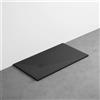 Cielo Piatto Doccia Reversibile Venticinque - Nero Matt 70 x 120 cm