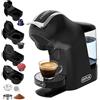 KOTLIE Macchina da caffè a capsule, per Nespresso, per Dolce Gusto, capsule A Modo Mio, caffè in polvere (44 mm) e caffè macinato, con volume e temperatura dell'acqua regolabili (EM-308B)