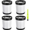 Ecnaka 4 filtri di ricambio per filtro HEPA Lubluelu 202 per Oraimo OSV-102, per Besswin W26, per VacLife VL732, filtro HEPA per FSV001/FSV101/Lubluelu 202