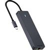 Rapoo Adattatore multiplo USB-C Rapoo, 6 in 1
