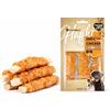 Flamingo snack per cani - bastoncini per cani - hapki rib - pollo - ricco di proteine - 100g