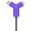 Logitech Swytch Trasmettitore e ricevitore AV Nero, Viola [952-000010]
