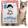Gatto con Personalità Il Cibo Di Beppo - Cibo Secco Per Gatti Sterilizzati - Crocchette Senza Cereali Di Alta Qualità: Grain Free E Senza Glutine - Alimento Completo - 1.5Kg (Salmone con Pesce Bianco)