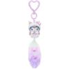 Sanrio NUOVO! Charm portachiavi Sanrio Kuromi Milky Koneko 4,1" H - design coda osci...