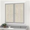 Soleil d'ocre Tende Bise-Bise, Beige (Ecru), 45 x 90 cm