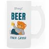 Mr. Wonderful Boccale di Birra - La Mia Brocca di Miele - Boccale in Vetro 430 ml