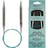 KnitPro 36106 - Ferri circolari Mindful, 8,00 mm, 80 cm, colore: verde blu, 8 mm