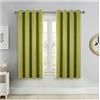Singinglory SINGINGGLORY - Set di 2 tende oscuranti in velluto, 52 x 63 cm, colore: Viola